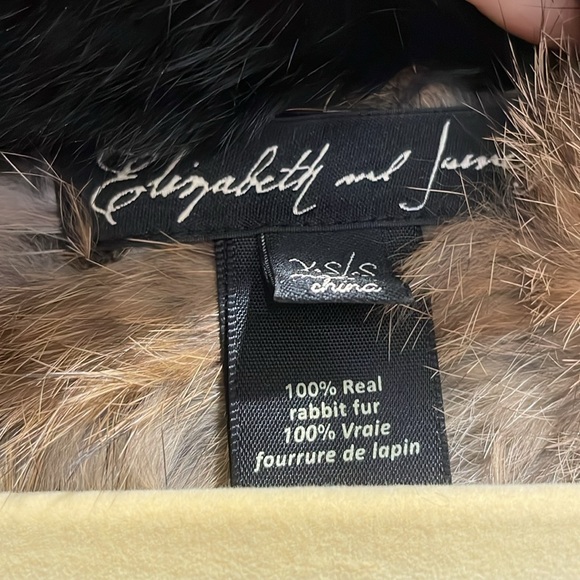 Elizabeth and James - Rabbit fur jacket - Picture 2 of 2